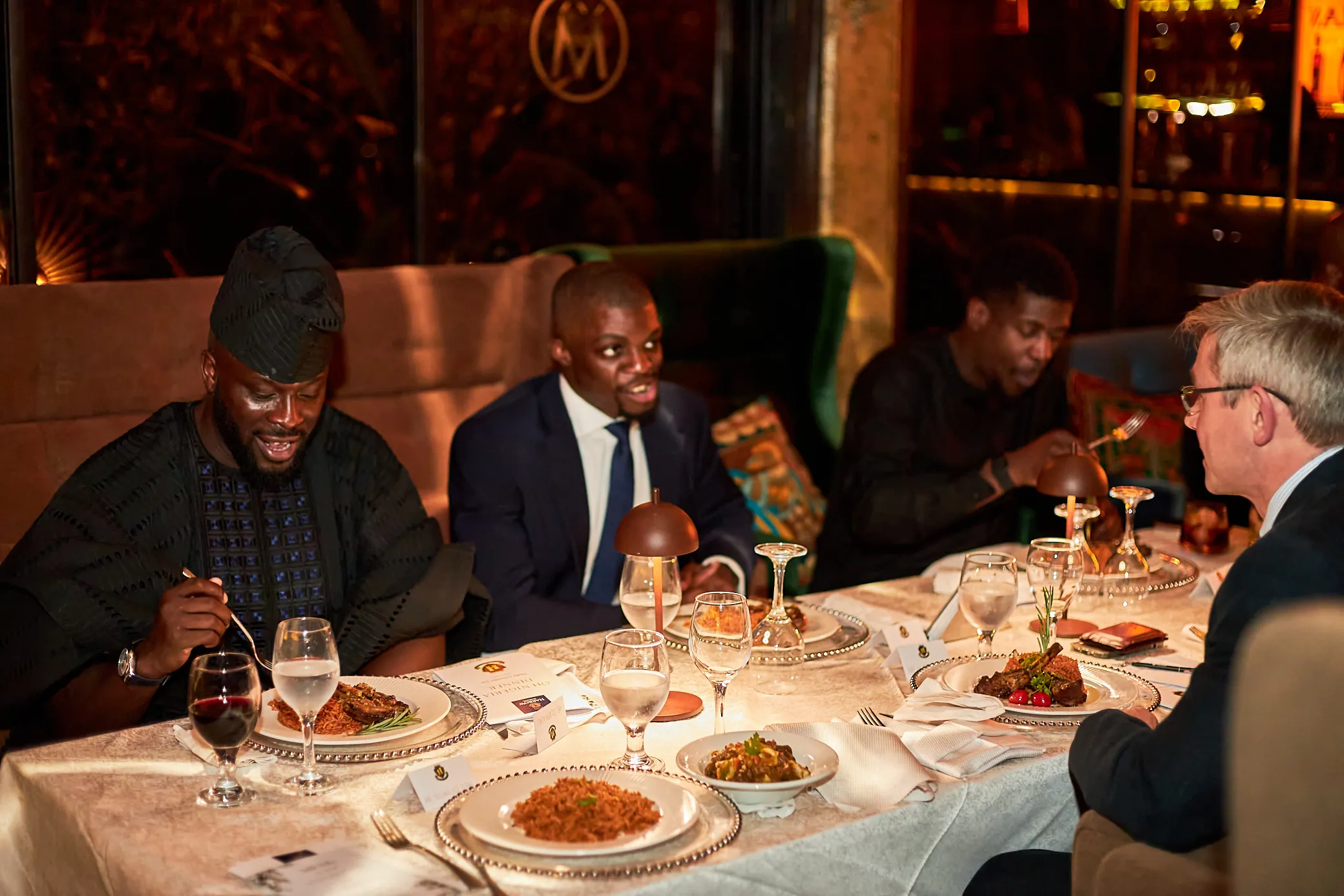 Moments from The Hill Club dinner in Lagos