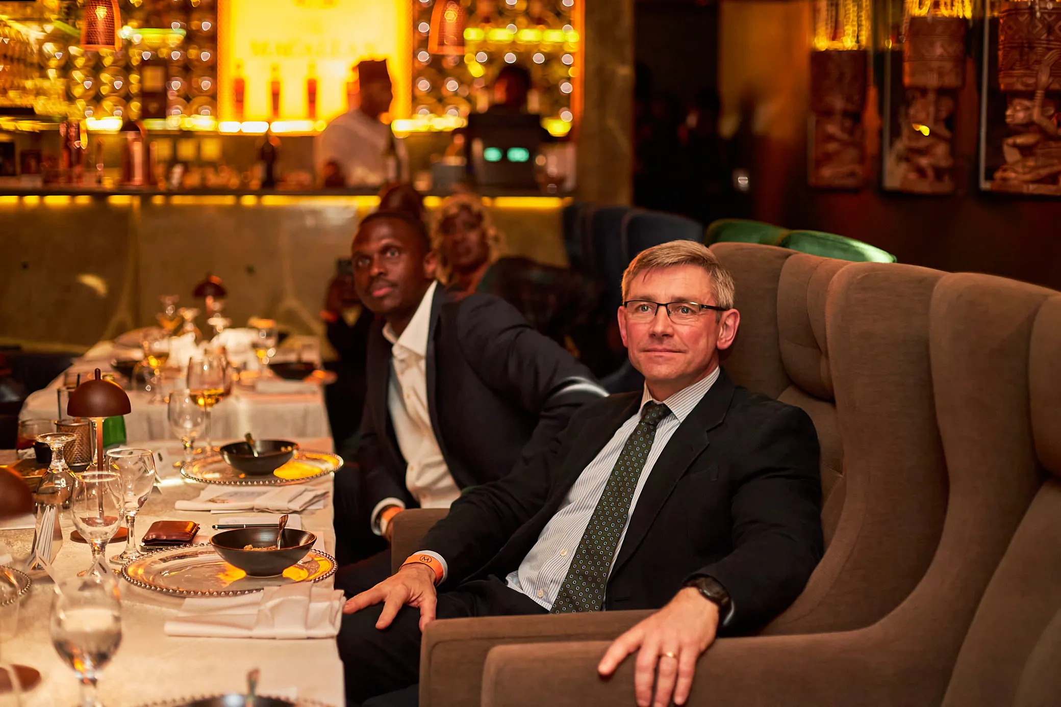 Moments from The Hill Club dinner in Lagos