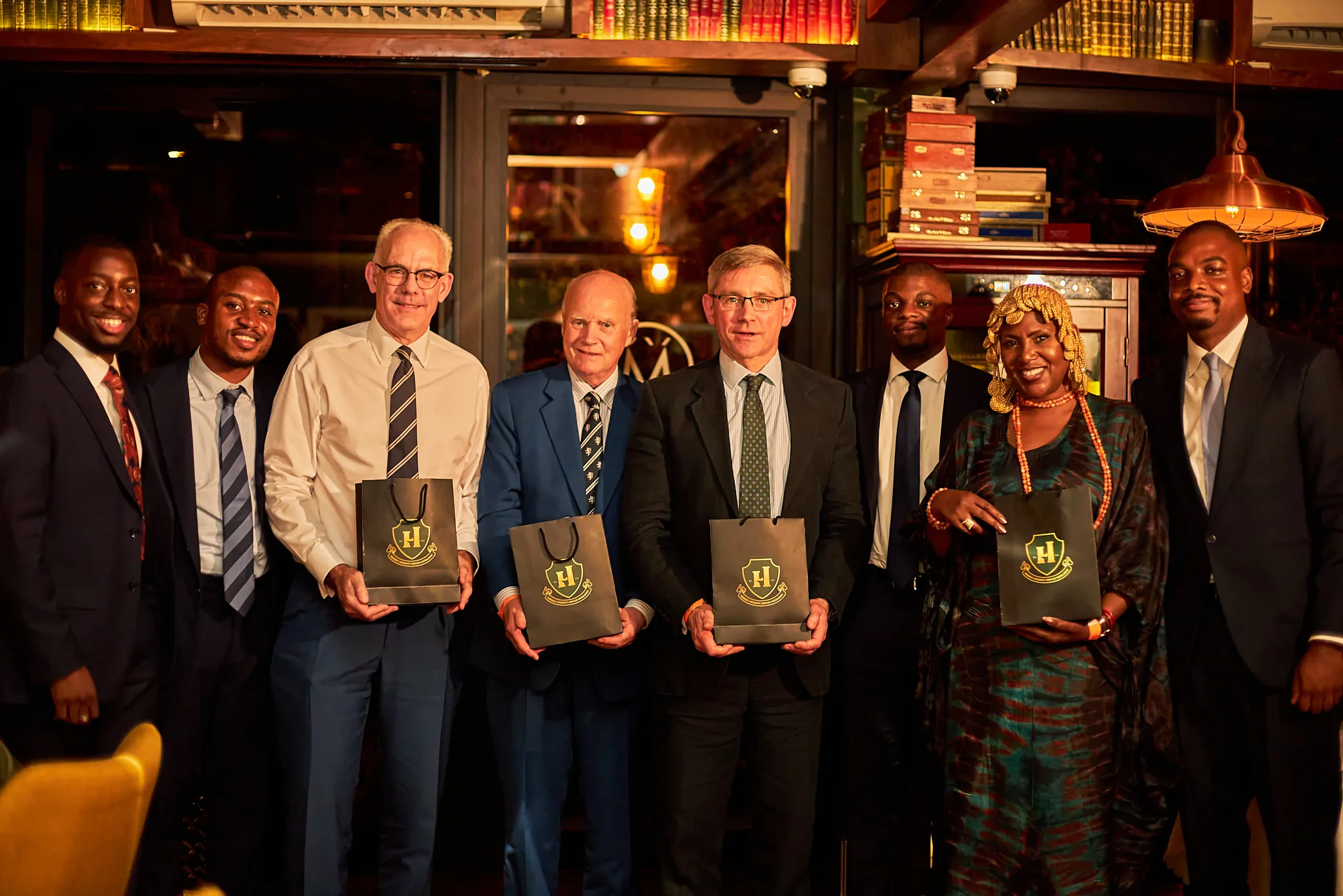 Moments from The Hill Club dinner in Lagos
