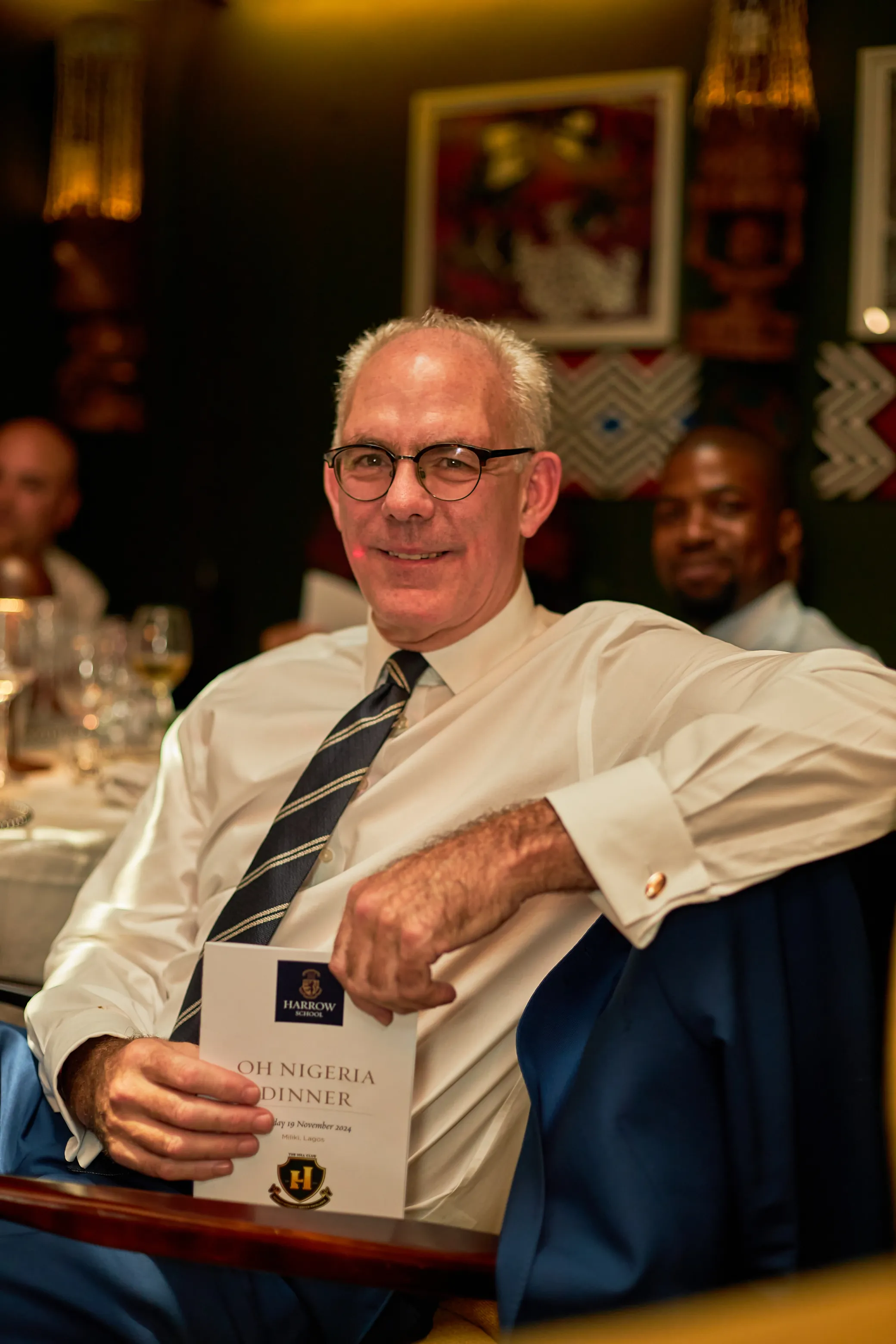 Moments from The Hill Club dinner in Lagos