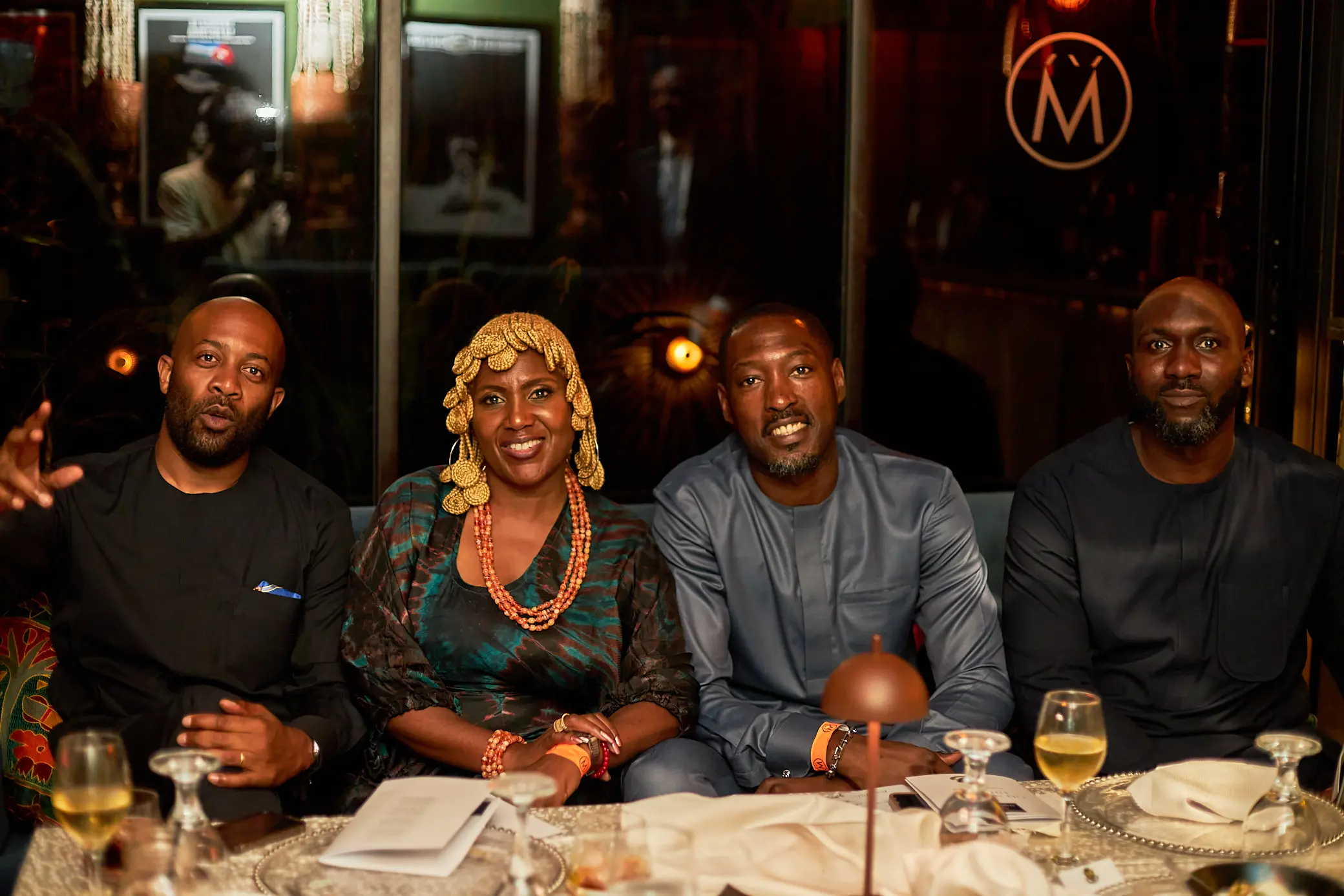 Moments from The Hill Club dinner in Lagos