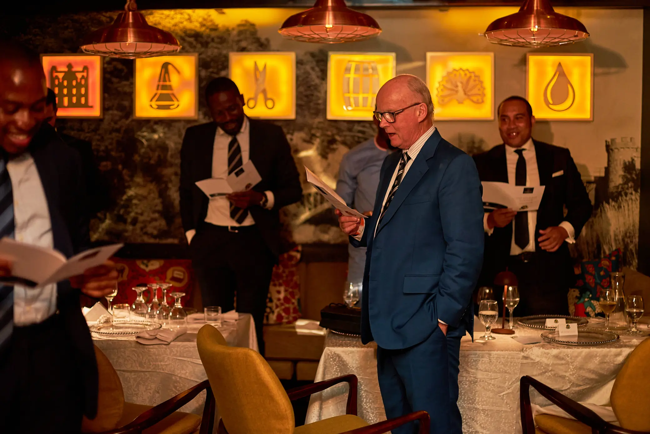 Moments from The Hill Club dinner in Lagos