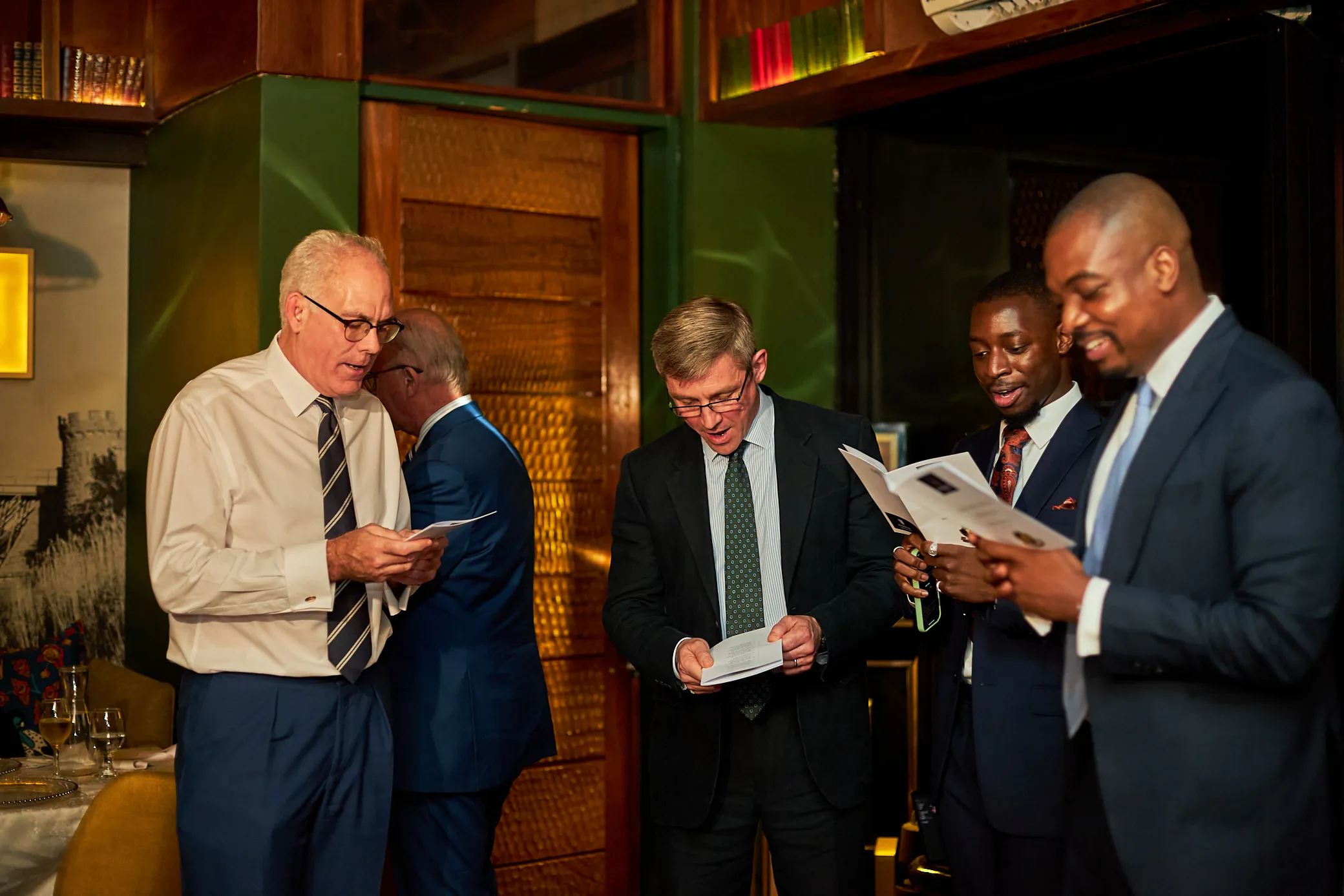 Moments from The Hill Club dinner in Lagos