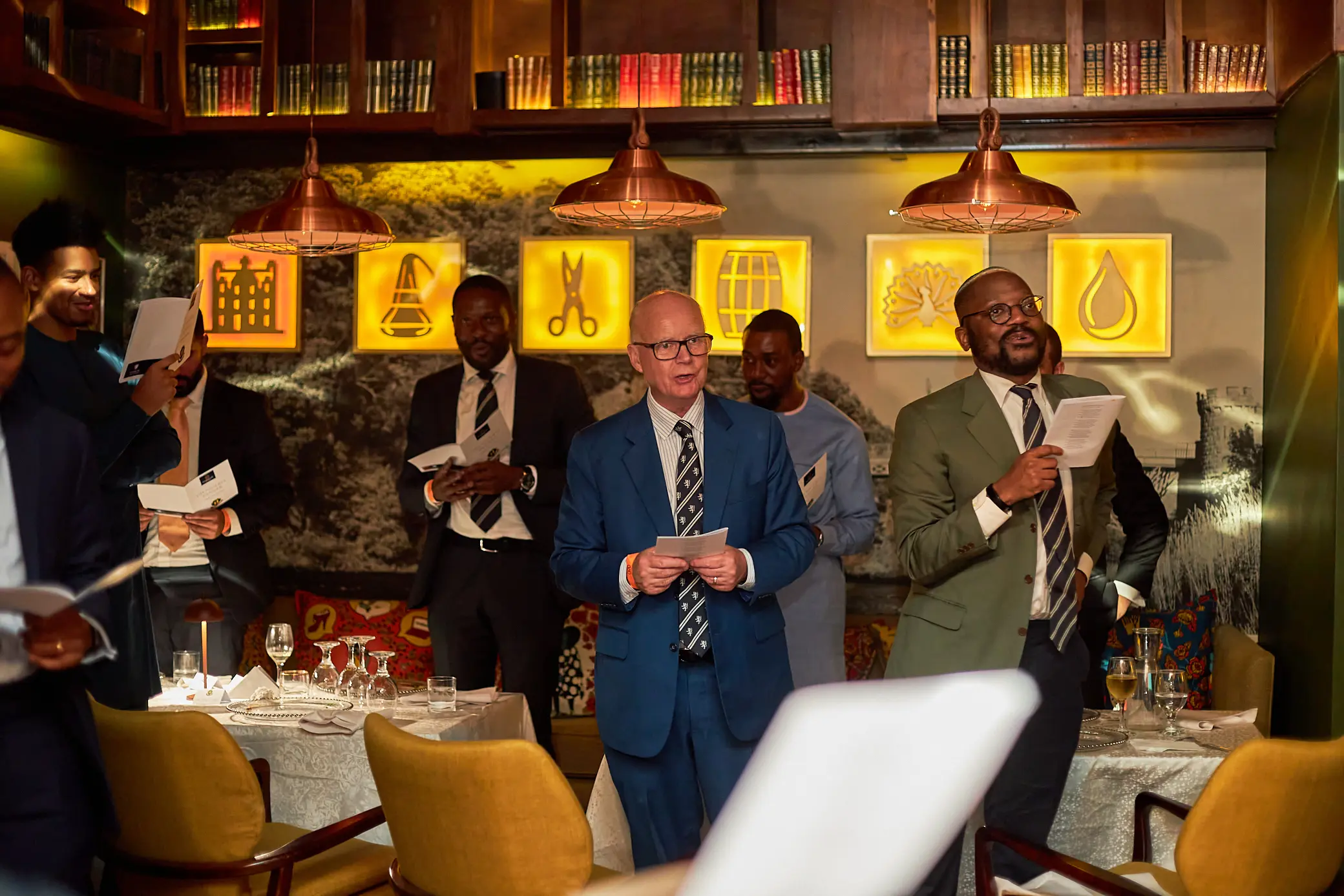Moments from The Hill Club dinner in Lagos