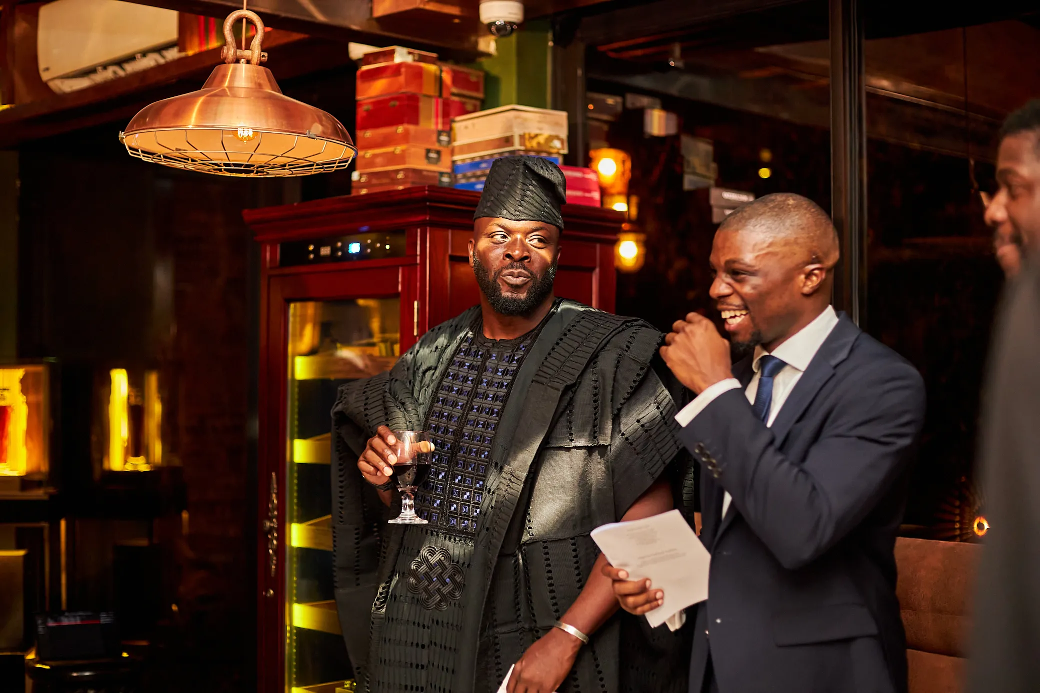 Moments from The Hill Club dinner in Lagos