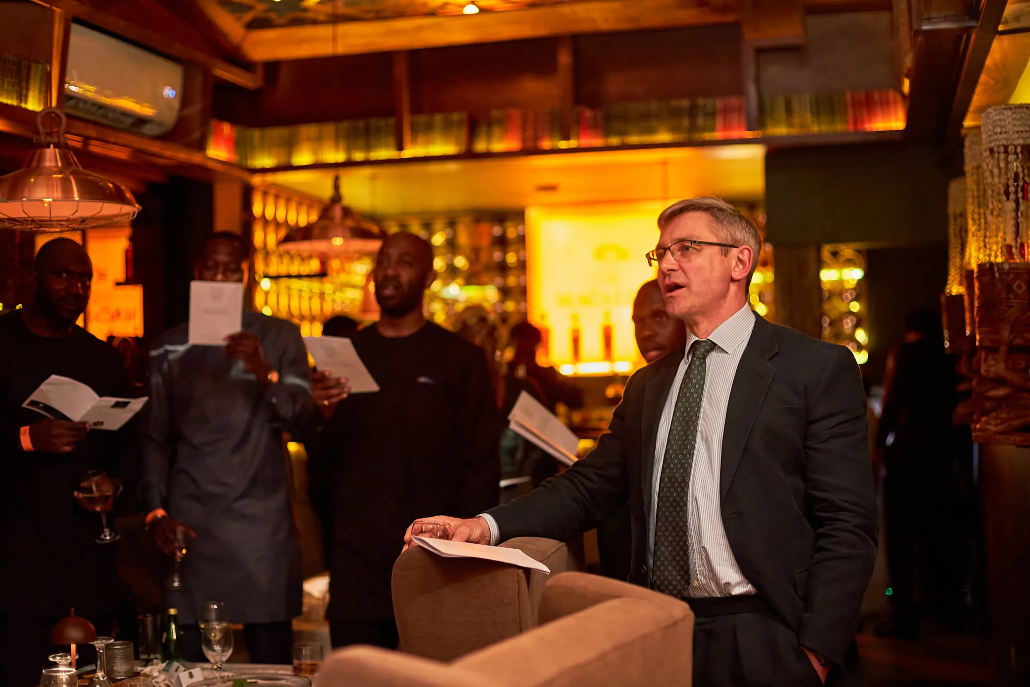 Moments from The Hill Club dinner in Lagos