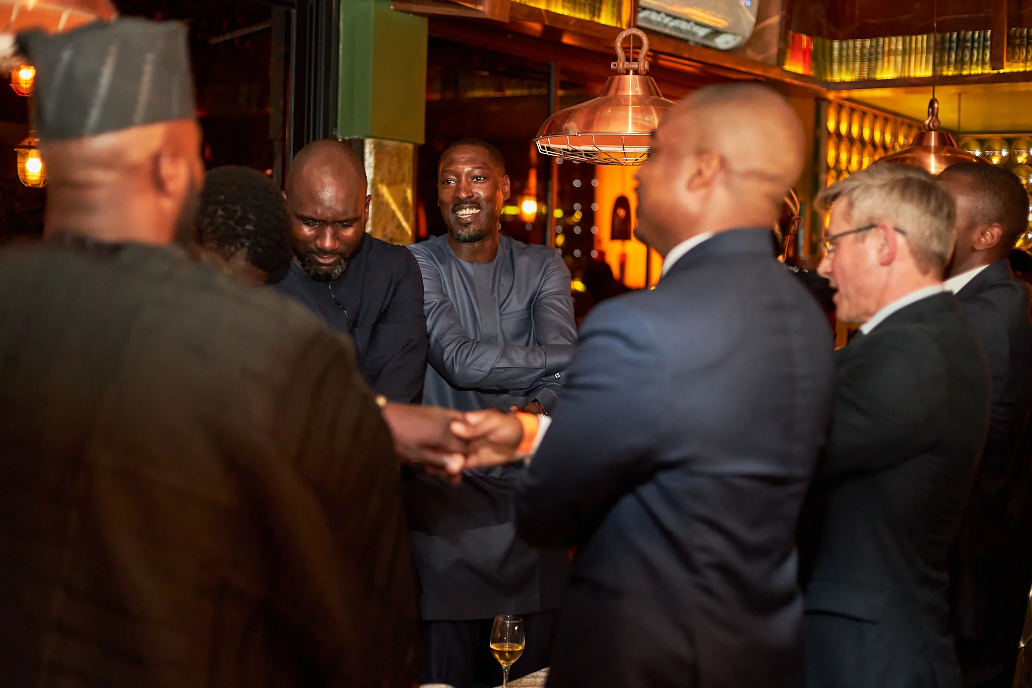 Moments from The Hill Club dinner in Lagos