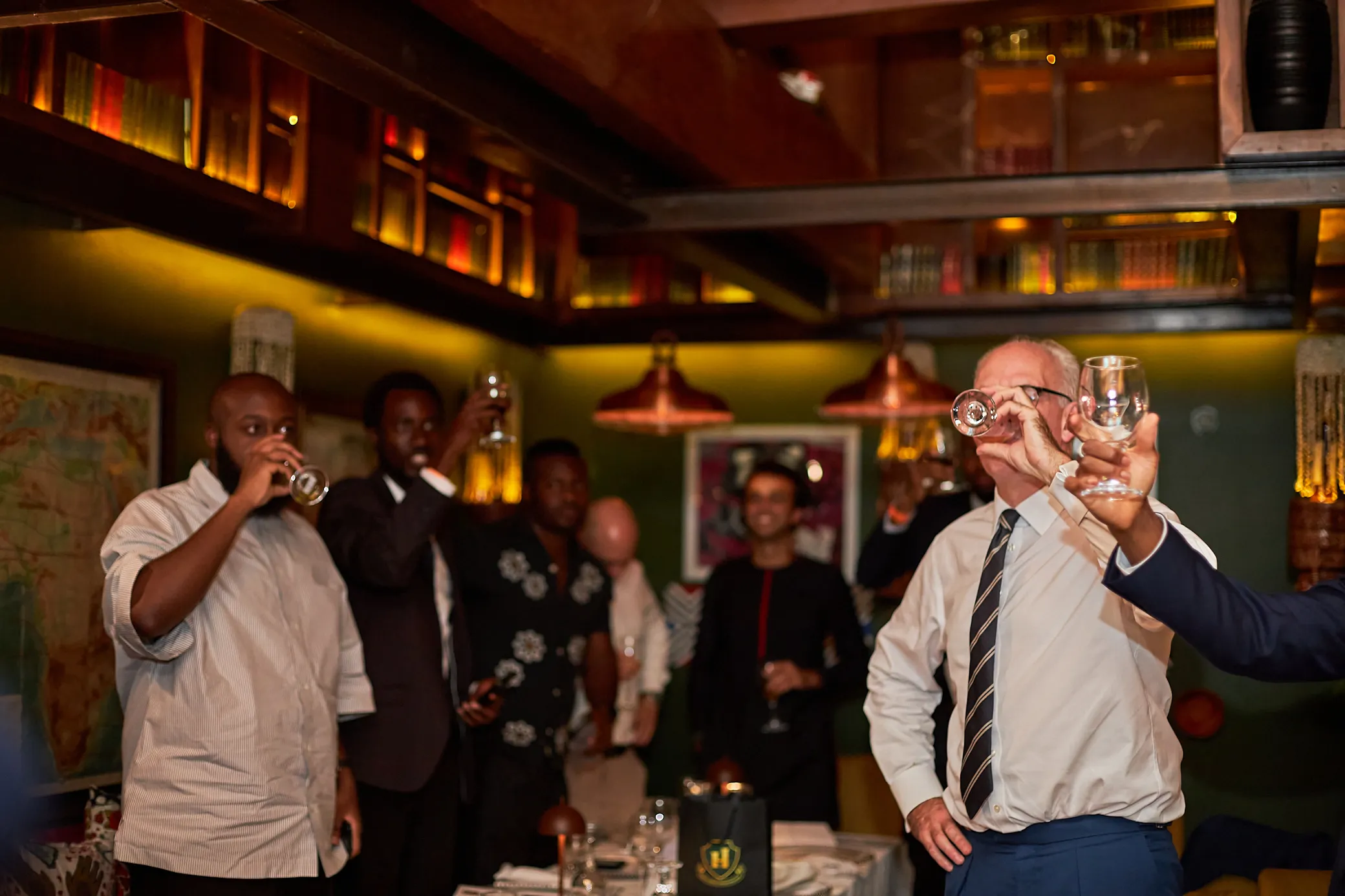 Moments from The Hill Club dinner in Lagos