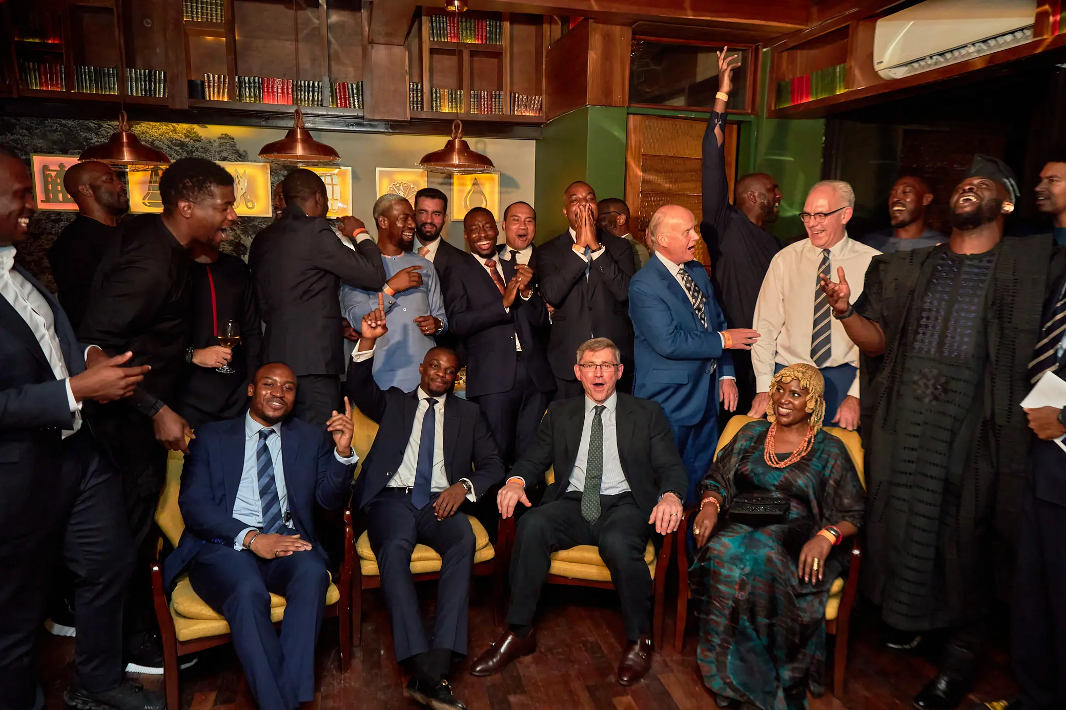 Moments from The Hill Club dinner in Lagos