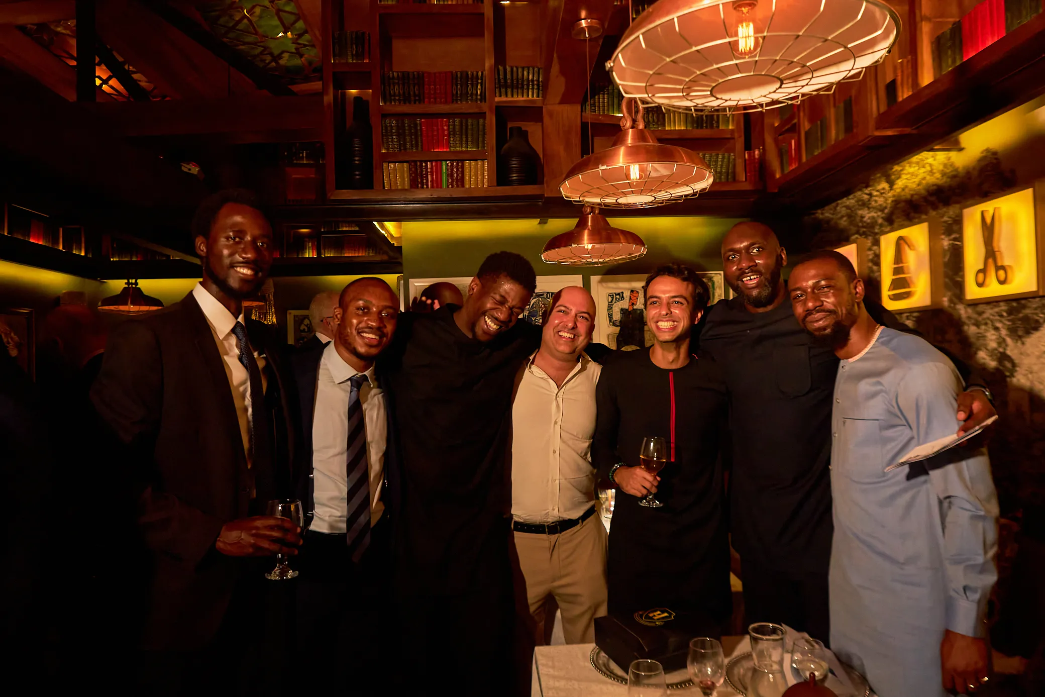 Moments from The Hill Club dinner in Lagos