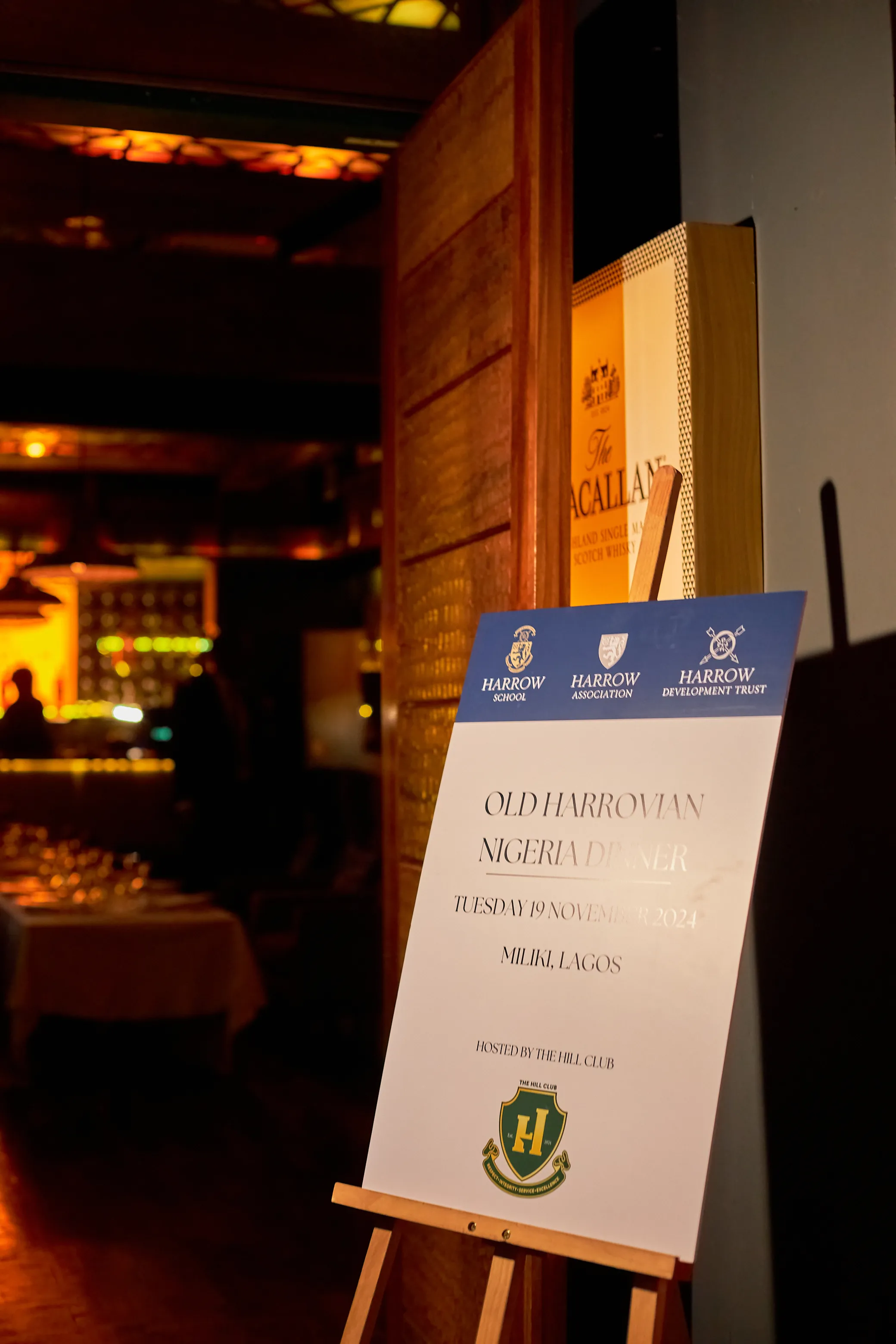 Moments from The Hill Club dinner in Lagos