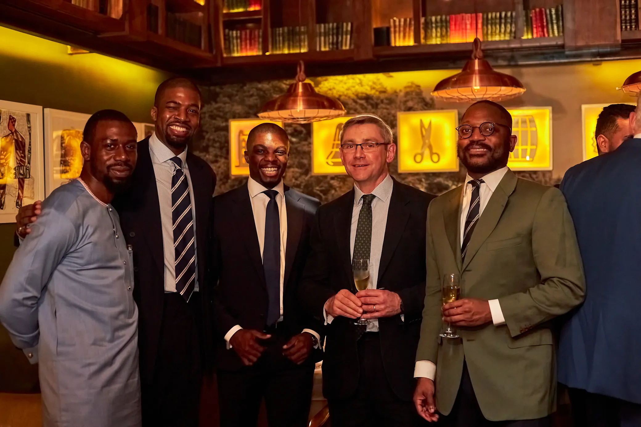 Moments from The Hill Club dinner in Lagos