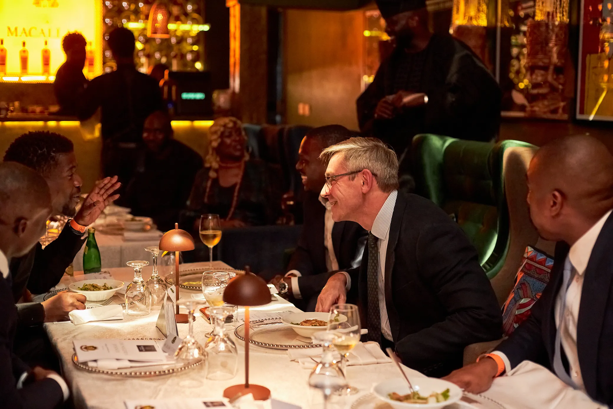 Moments from The Hill Club dinner in Lagos