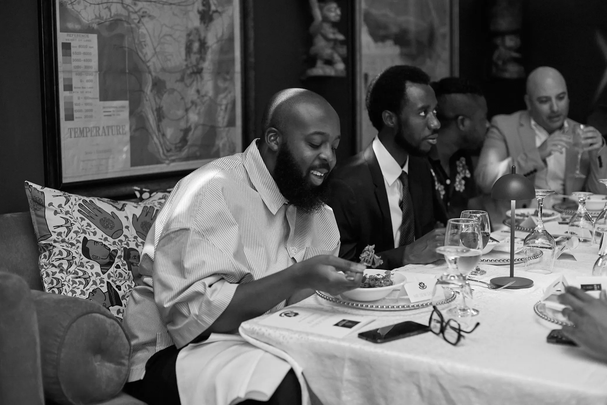 Moments from The Hill Club dinner in Lagos