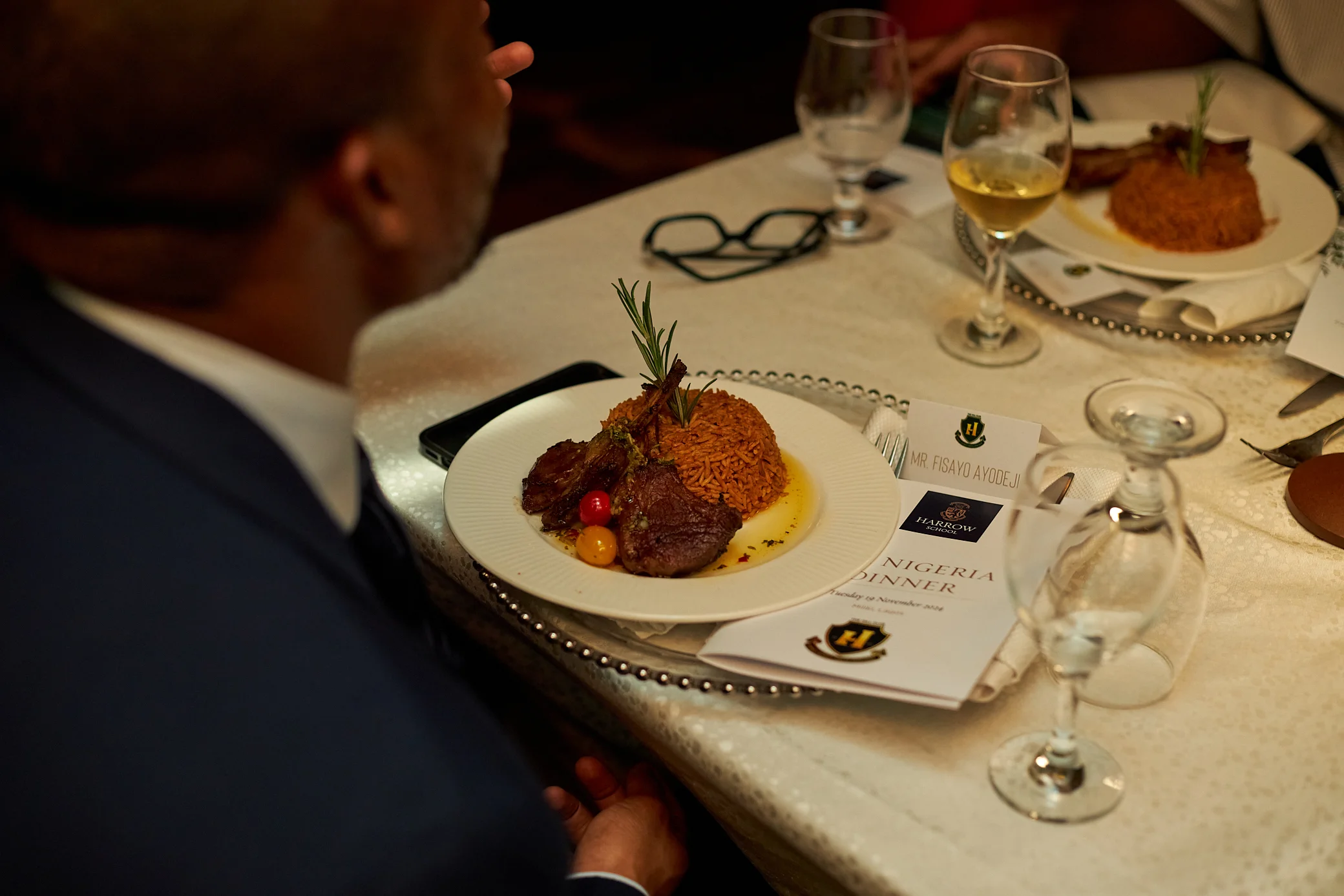 Moments from The Hill Club dinner in Lagos
