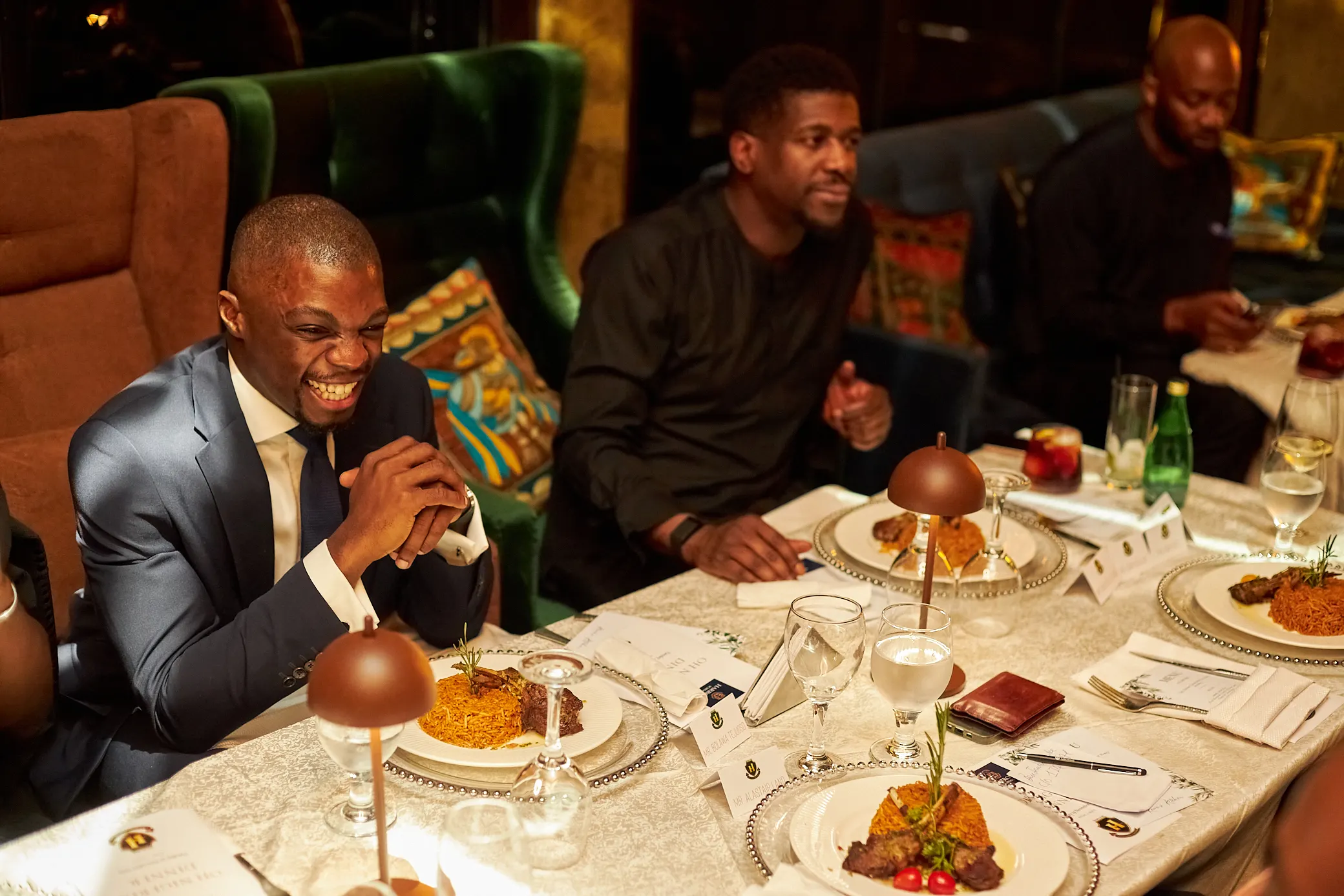 Moments from The Hill Club dinner in Lagos
