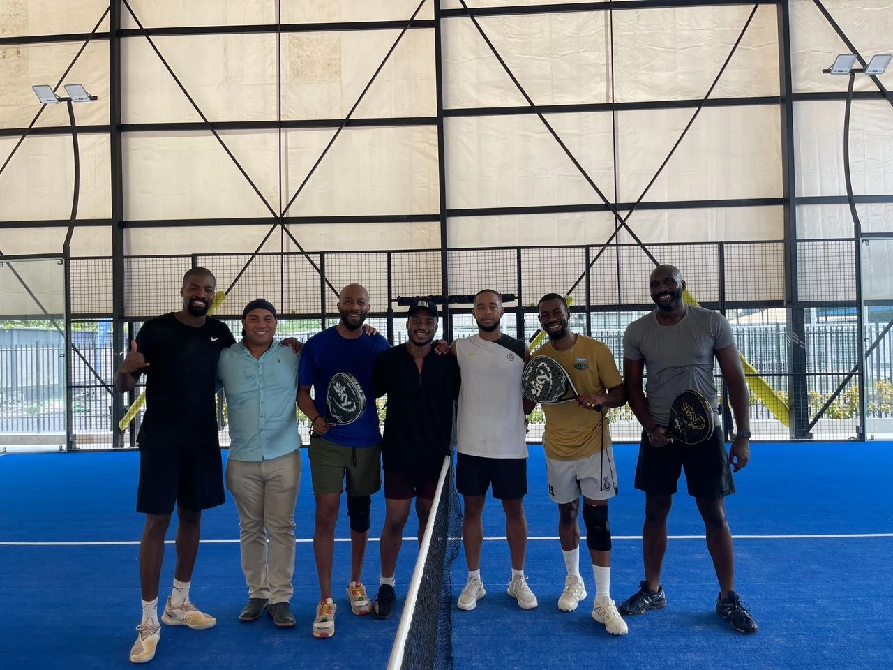 Moments from a Hill Club padel session