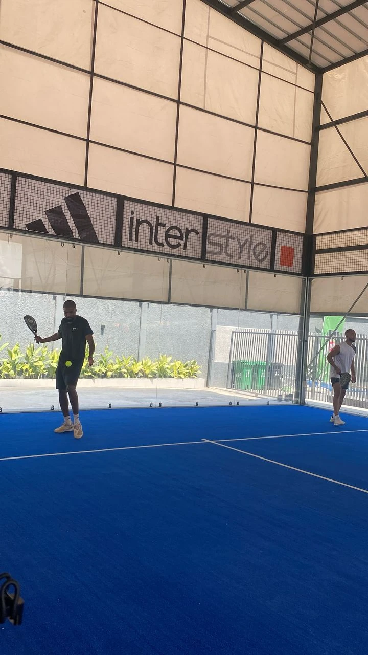 Moments from a Hill Club padel session