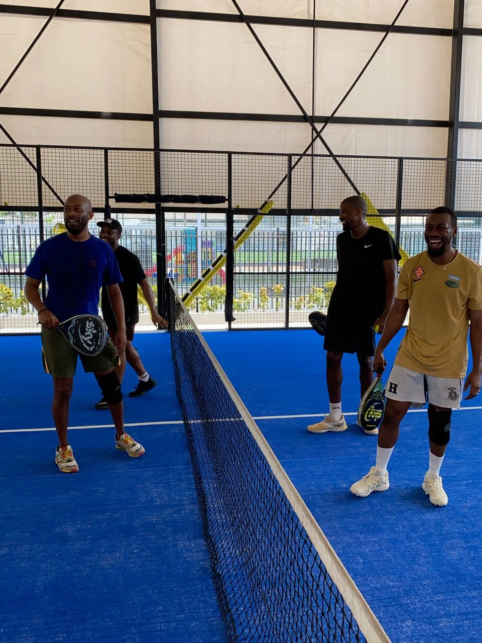 Moments from a Hill Club padel session
